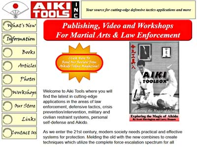 Aiki Tools - Publishing, Video and Workshops For Martial Arts & Law Enforcement